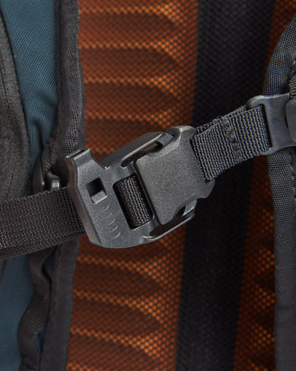 Trailscape Recycled 18L Backpack - Black - Flatlay