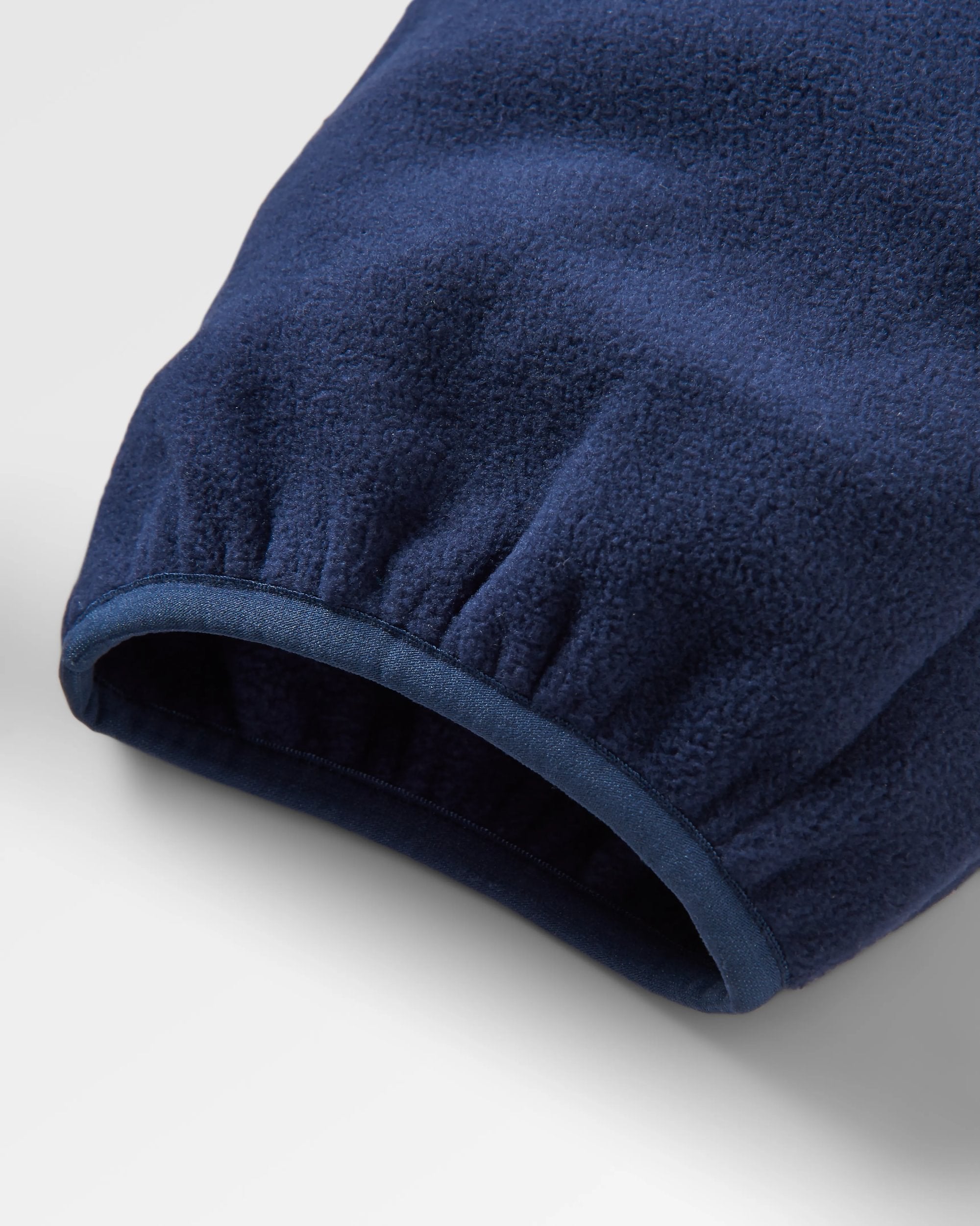 Set Off Recycled Polar Fleece Jogger - Rich Navy - Flatlay