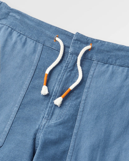 Avian Cord Trouser - Dark Denim - Flatlay