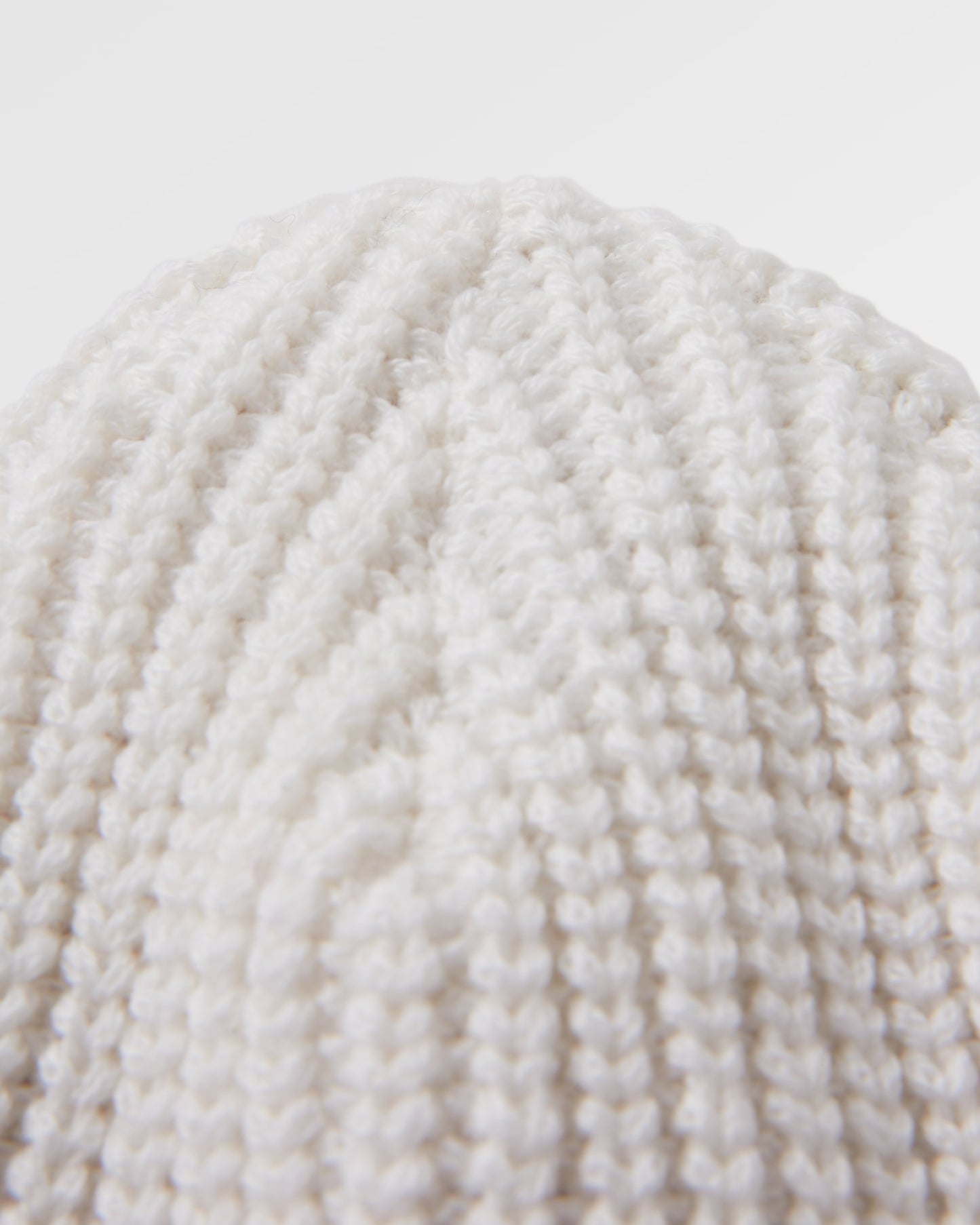 Beechwood Fleece Lined Recycled Beanie - Vintage White