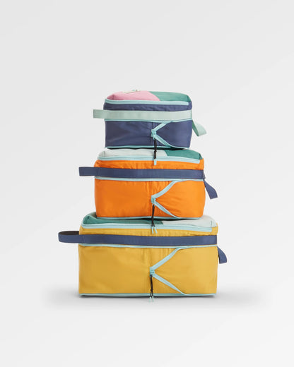 Packing Cube 2L - Pink Haze Multi - Flatlay