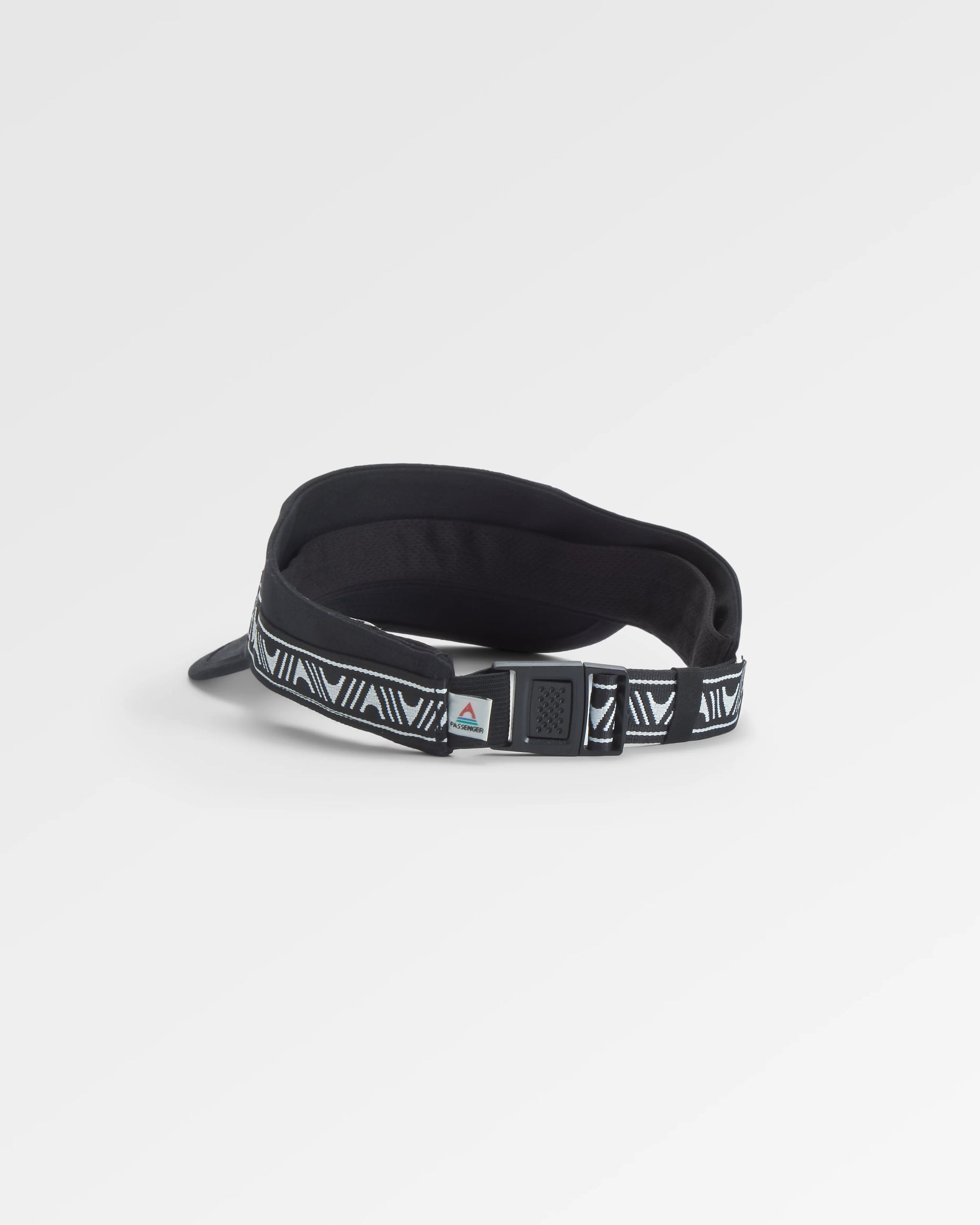 Trail Recycled Visor - Black - Flatlay