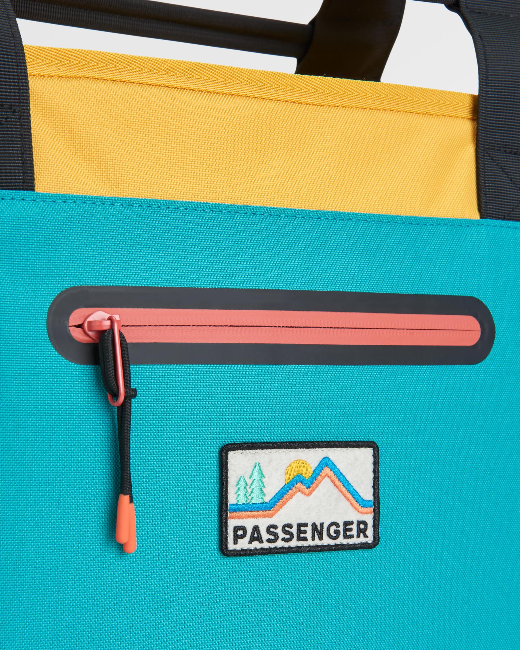 Tote Recycled Cooler Bag - Multi Primary - Flatlay