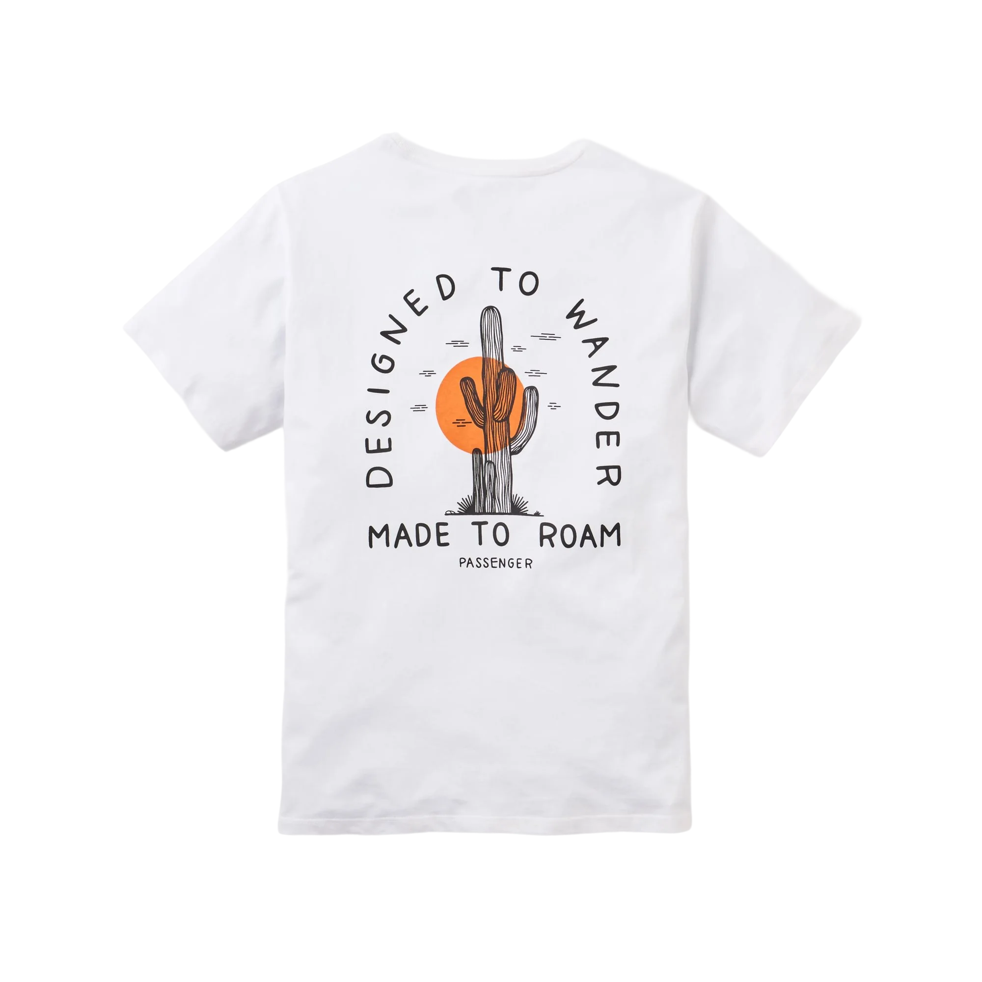 T-shirt Explore - blanc