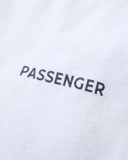 Roamer Men's T-Shirt - White - Flatlay