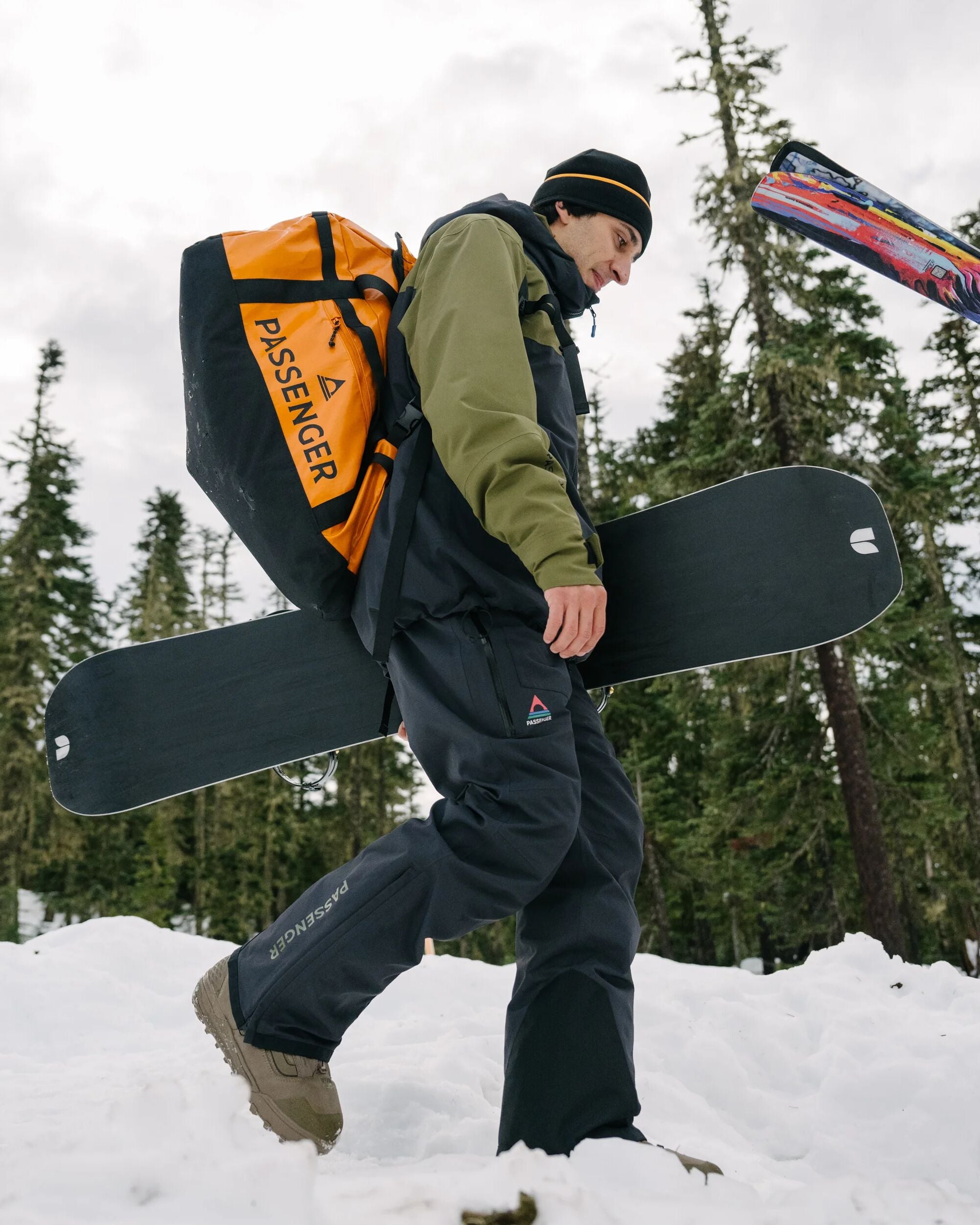 Snowscape Men's Recycled Jacket - Black - Lifestyle