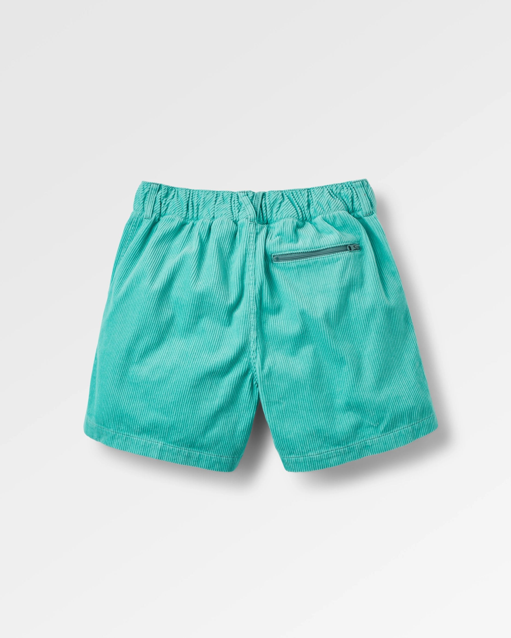 Avian Organic Cord Short - Aqua - Flatlay