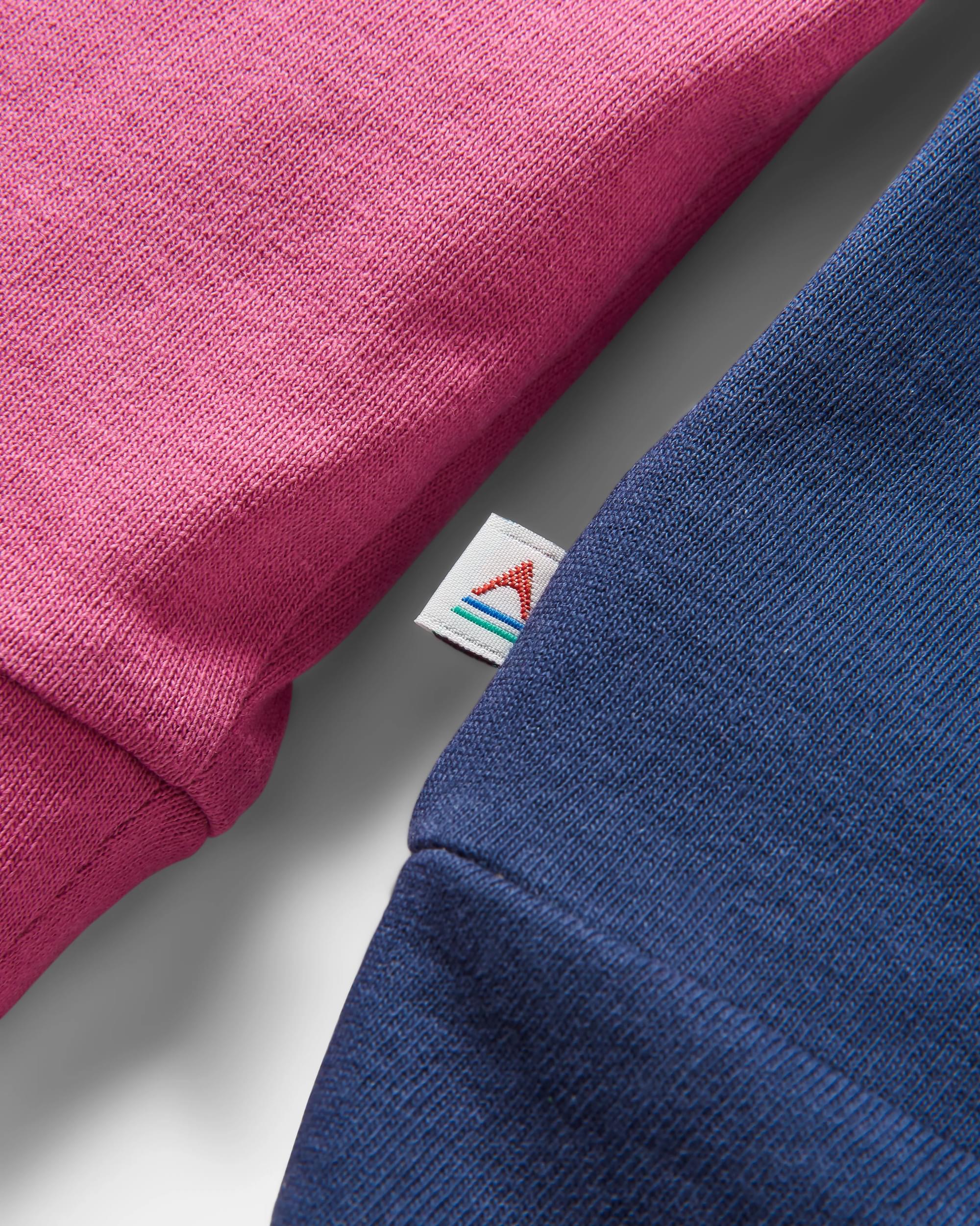 Outlook Recycled LS T-Shirt - Mauve Haze - Flatlay