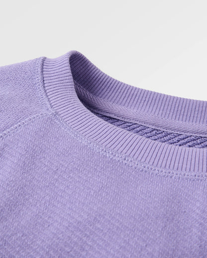 Sneak Sweatshirt - Retro Purple - Flatlay