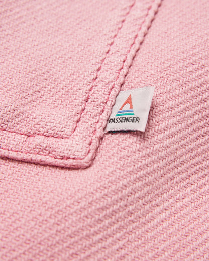 Maya Twill Overshirt - Pink Haze - Flatlay