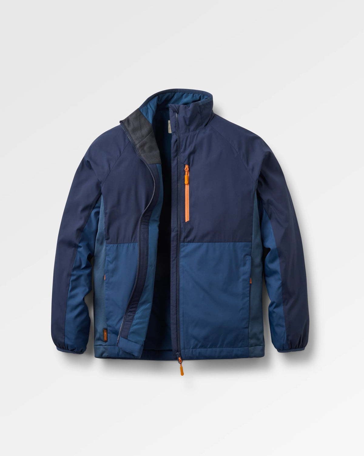 Shasta Lightweight Thermore® Insulated Hoodless Jacket - Rich Navy/Dark Denim - Flatlay