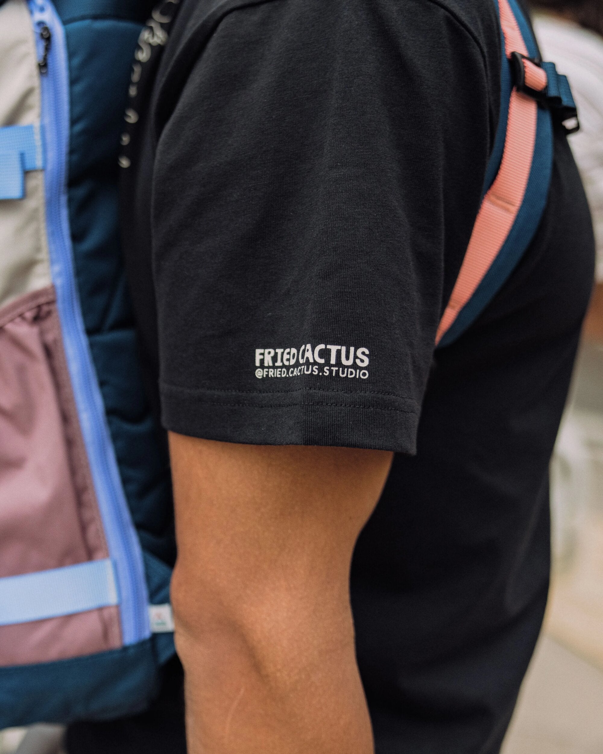 Better Outside Organic Relaxed Fit T-Shirt - Black - Lifestyle