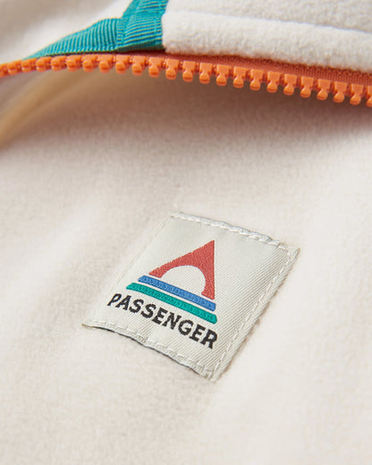 Ayla Recycled Micro Polartec® Fleece - Vintage White