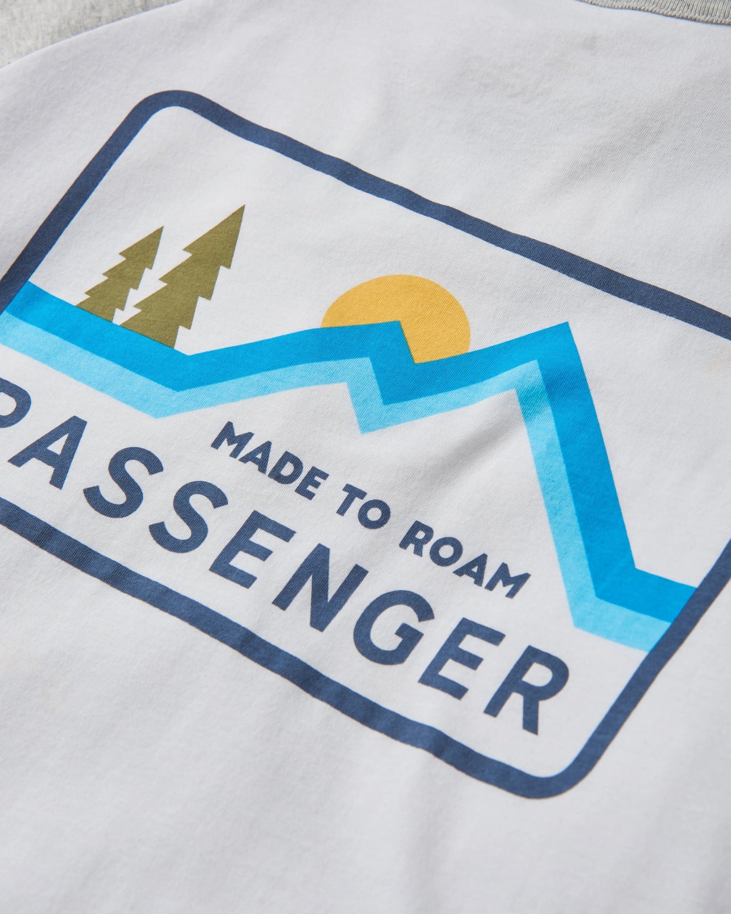 Made To Roam Recycled LS T-Shirt - White