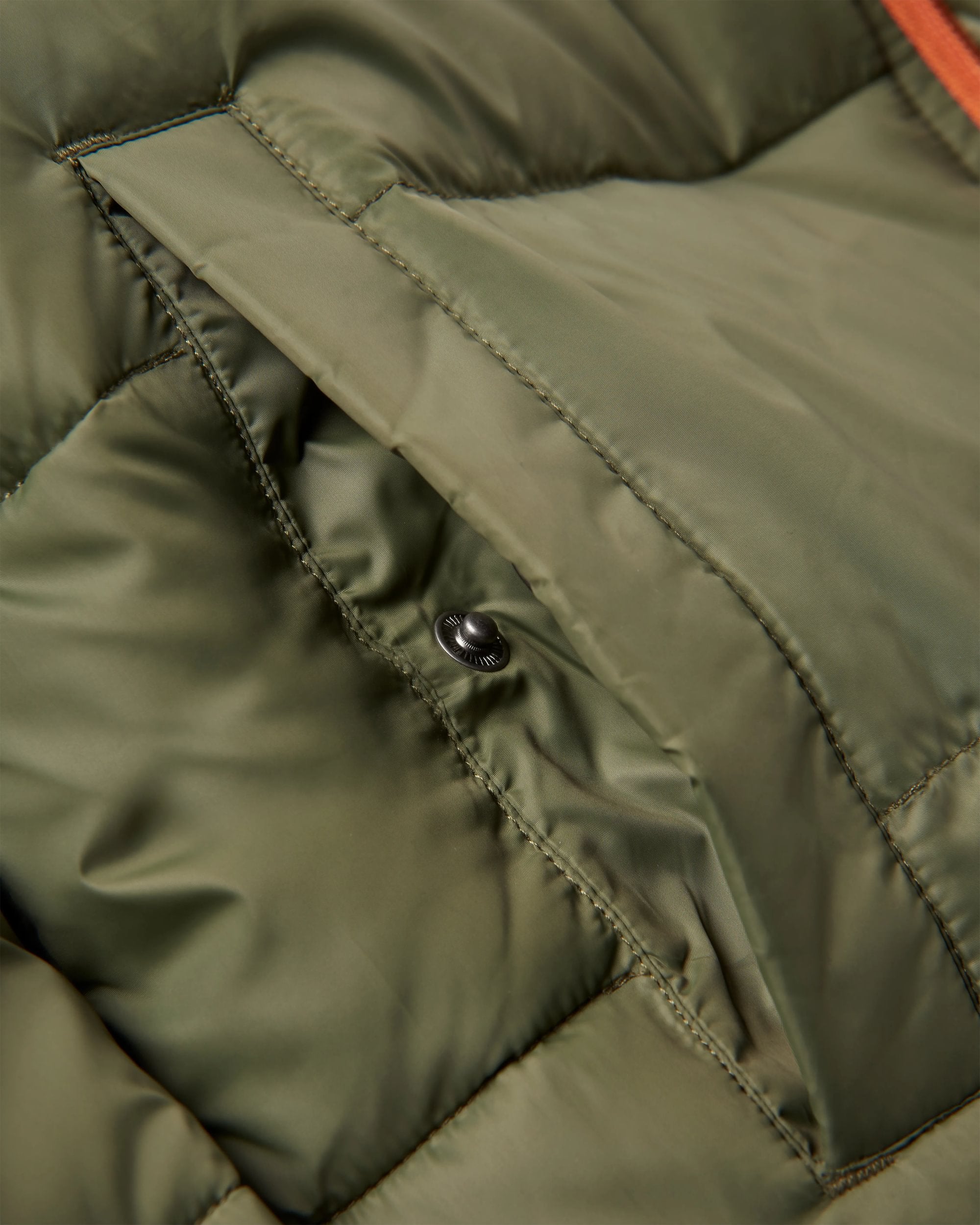 Inspire Recycled Insulated Jacket - Dusty Olive - Flatlay