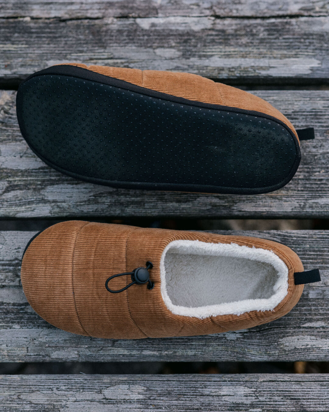 Recharge Corduroy Hut Slipper - Coconut - Lifestyle