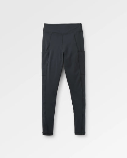 Mantra Active Leggings - Black - Flatlay