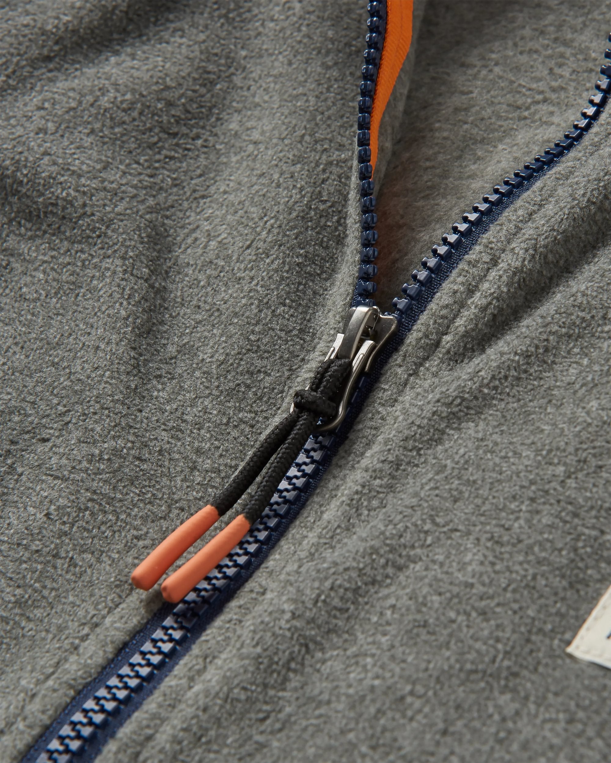 Switchback Micro Polartec® Fleece - Grey Marl 2 - Flatlay