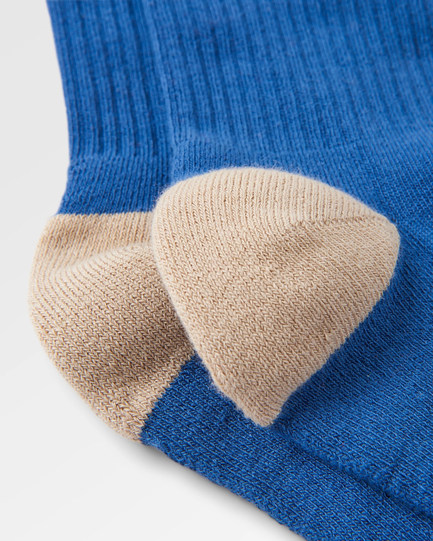 Rambler Organic Midweight Crew Socks - Moonlight Blue