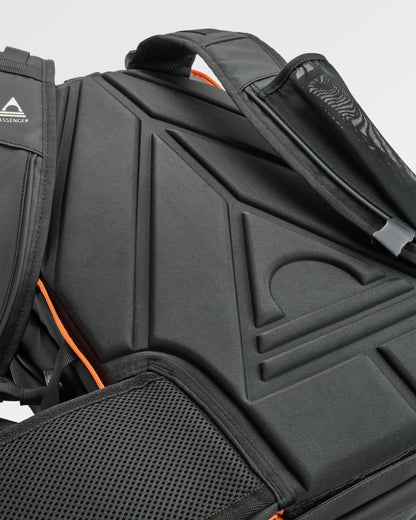 Atlas Recycled Backpack Duffel - Black - Flatlay