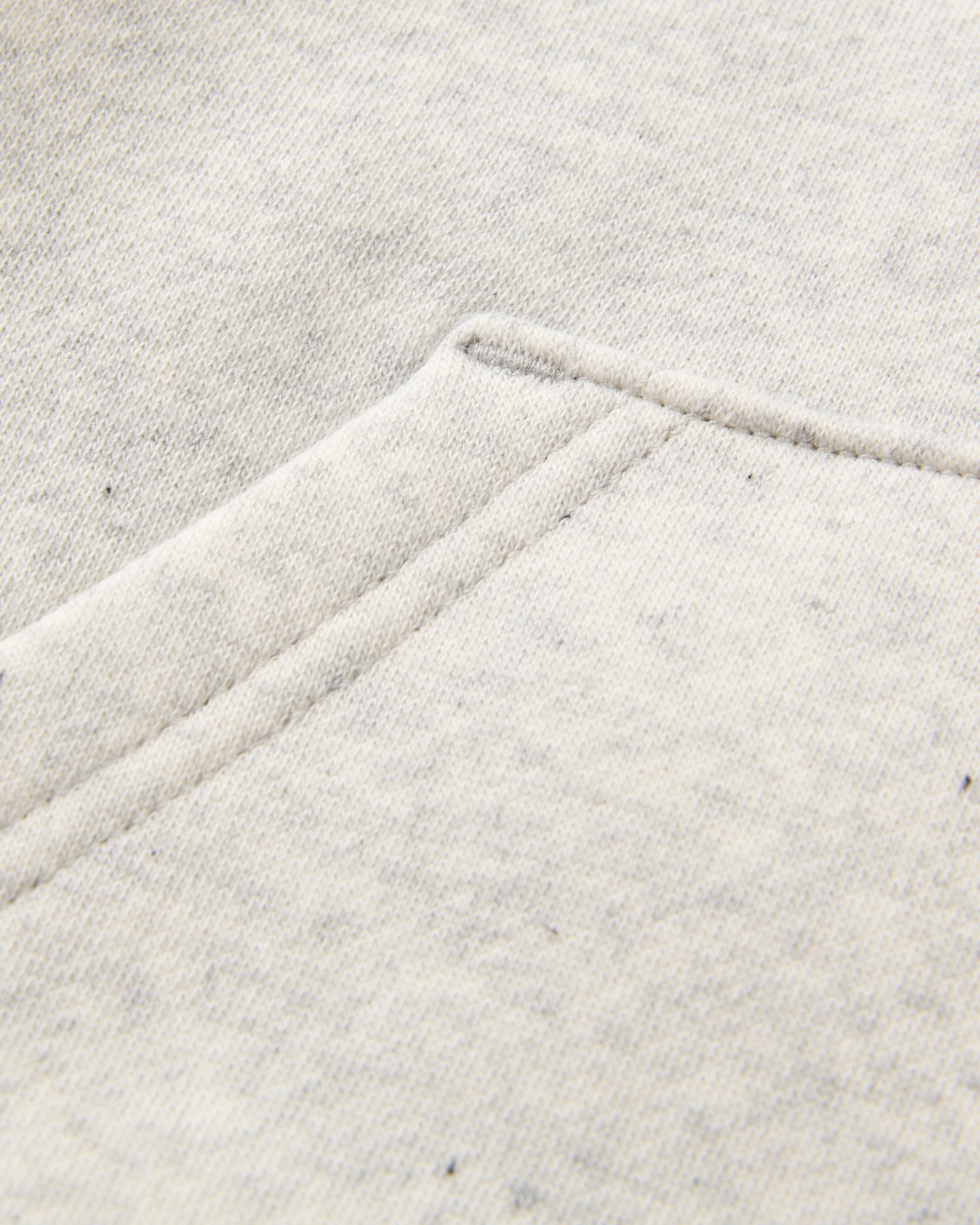 Legacy Hoodie - Light Grey Marl - Flatlay