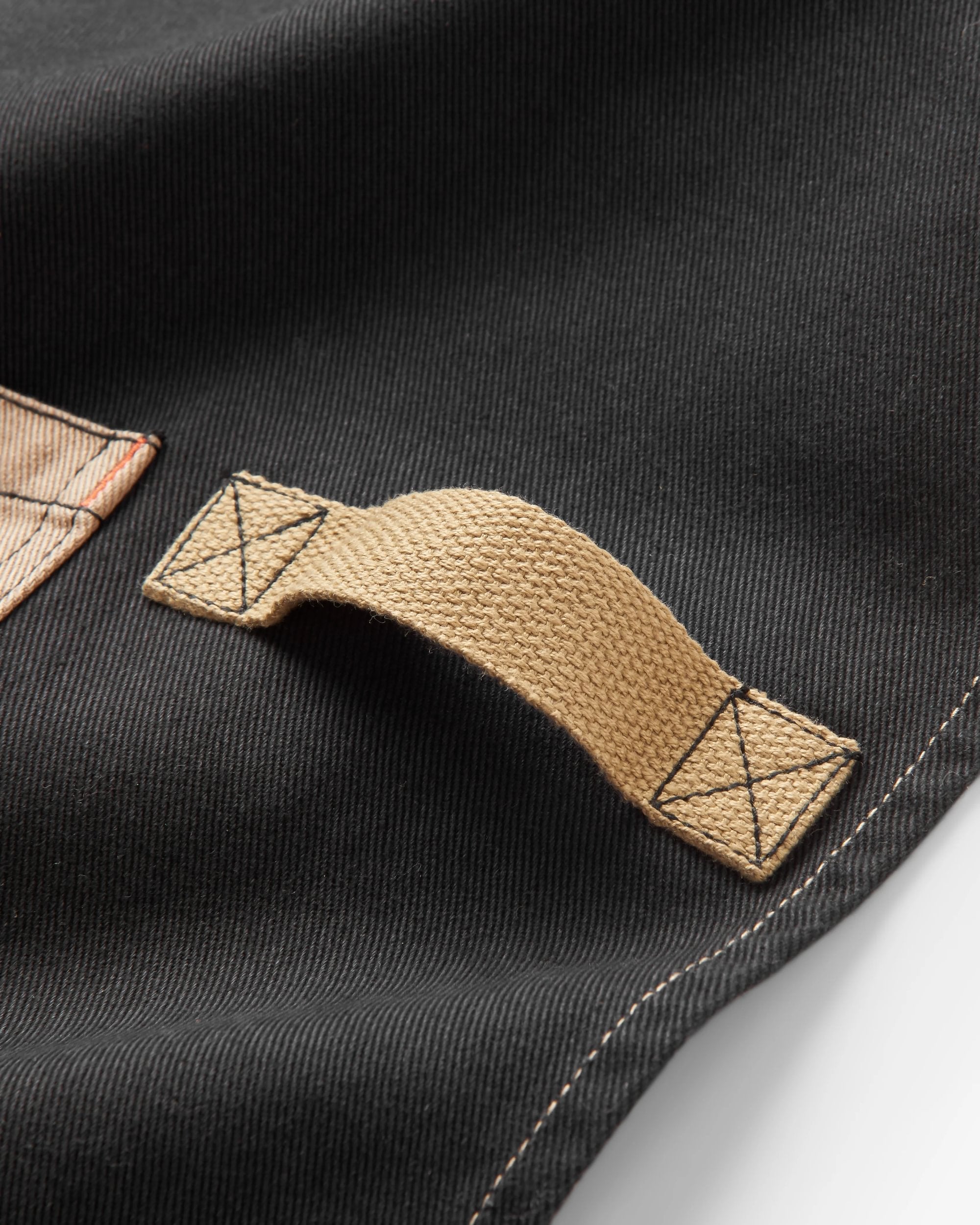 Campfire Recycled Cotton Apron - Flatlay