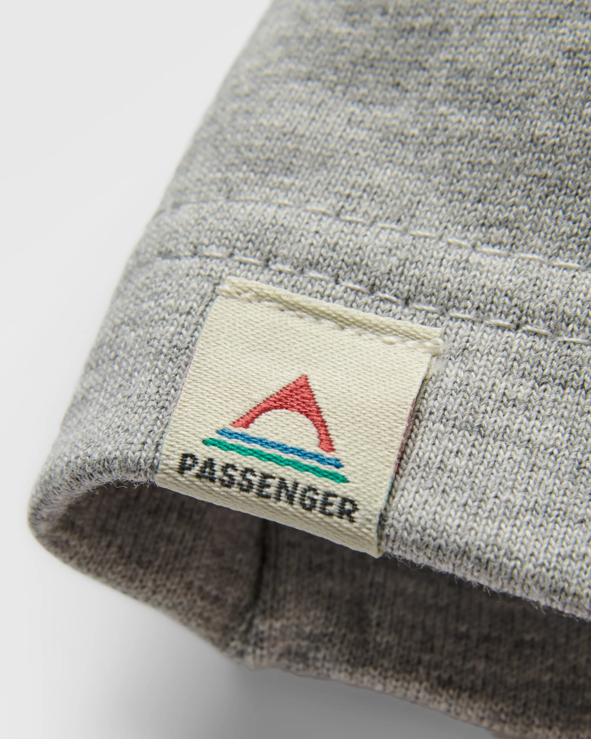 Beyond Relaxed Fit LS T-Shirt - Grey Marl - Flatlay