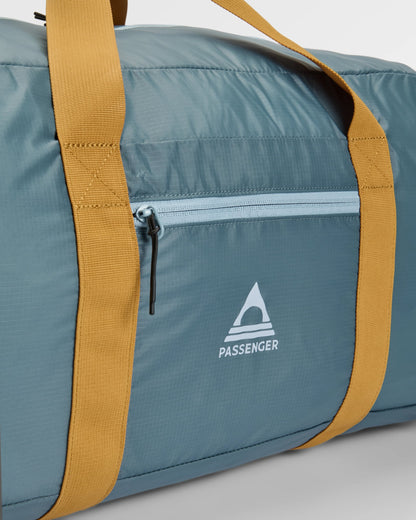 Travelscape 40L Packable Duffel Bag - Stormy Blue - Flatlay