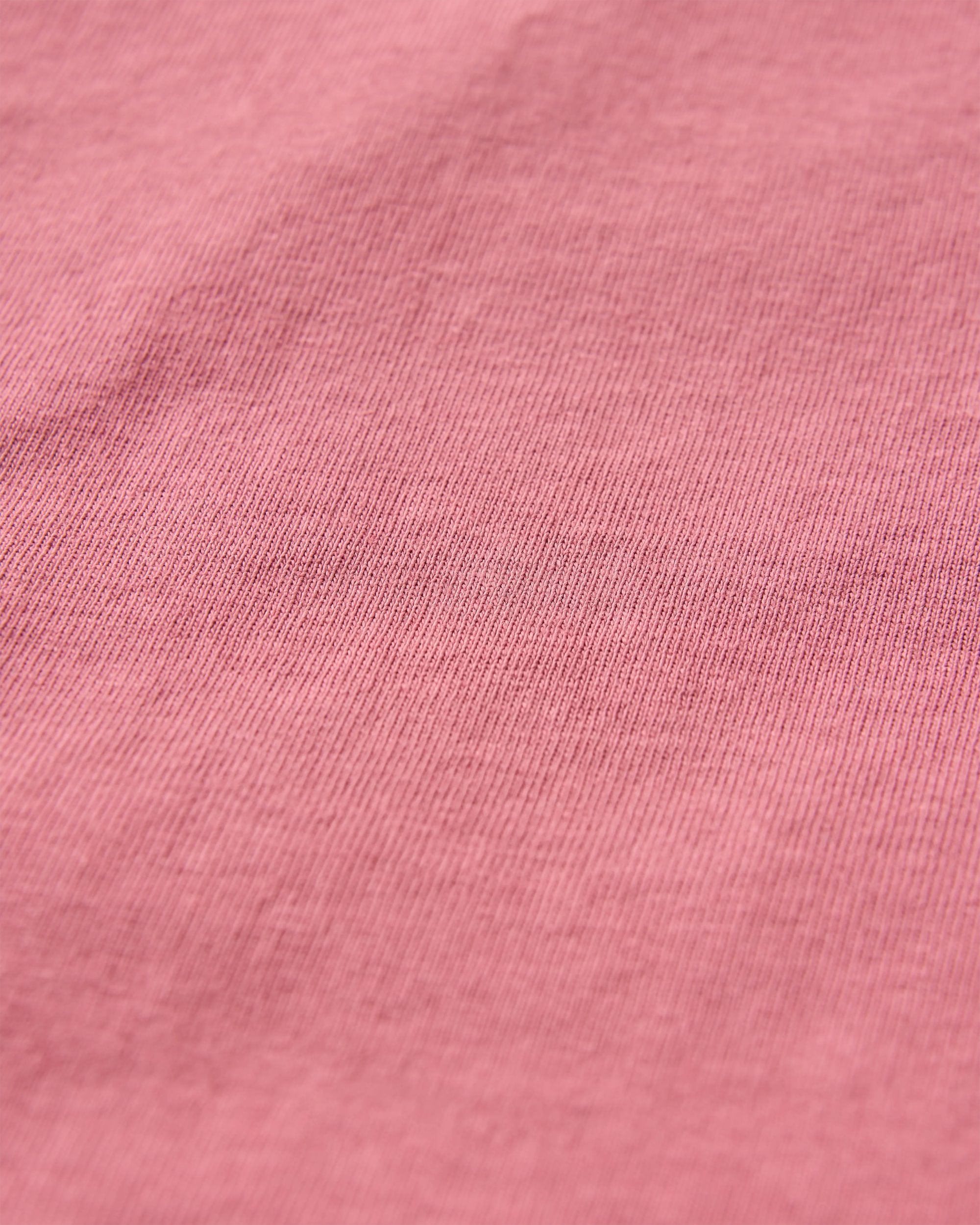 Heritage Organic Relaxed Fit T-Shirt - Mauve Dusk - Flatlay