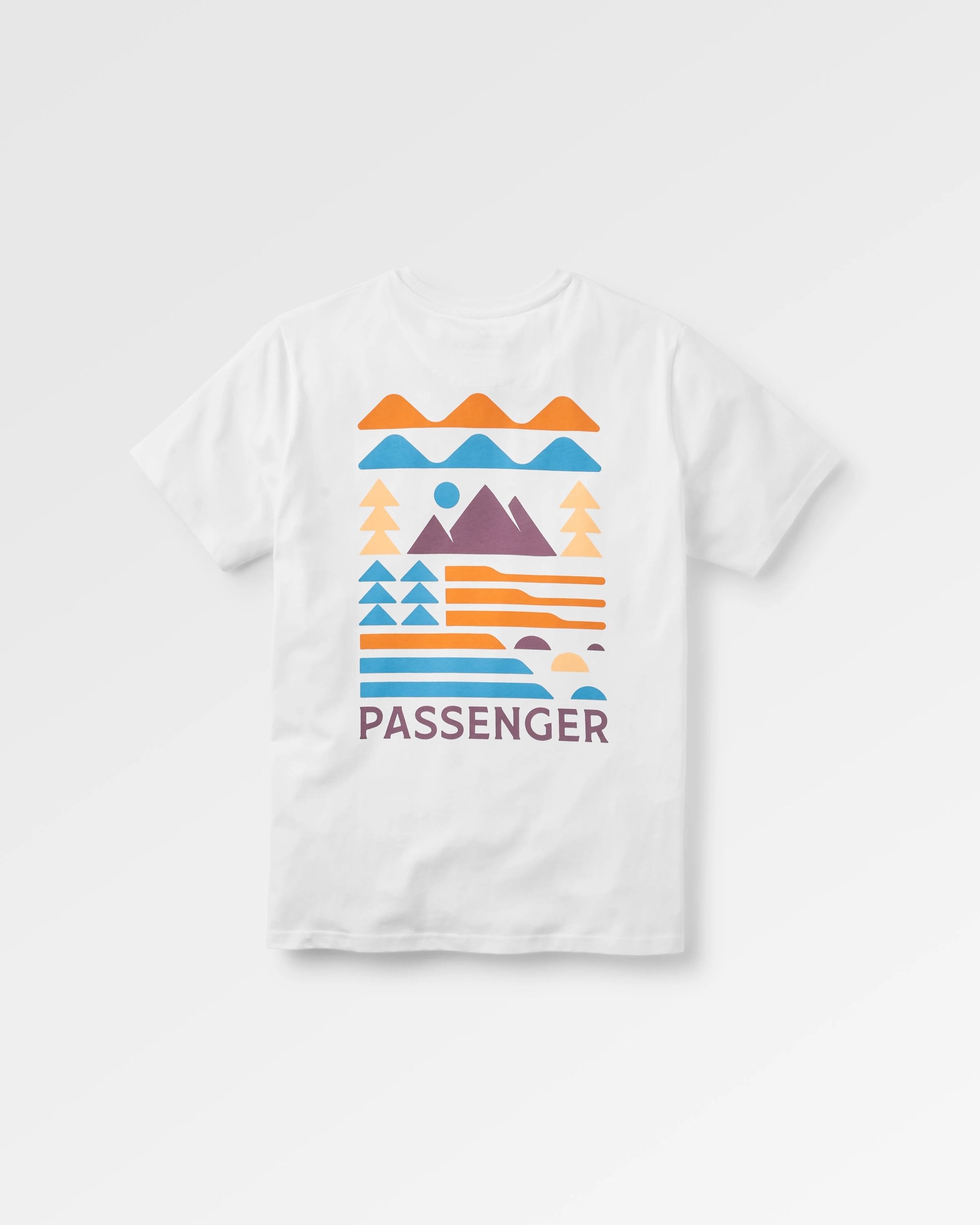 Cutout Organic Cotton T-Shirt - White - Flatlay