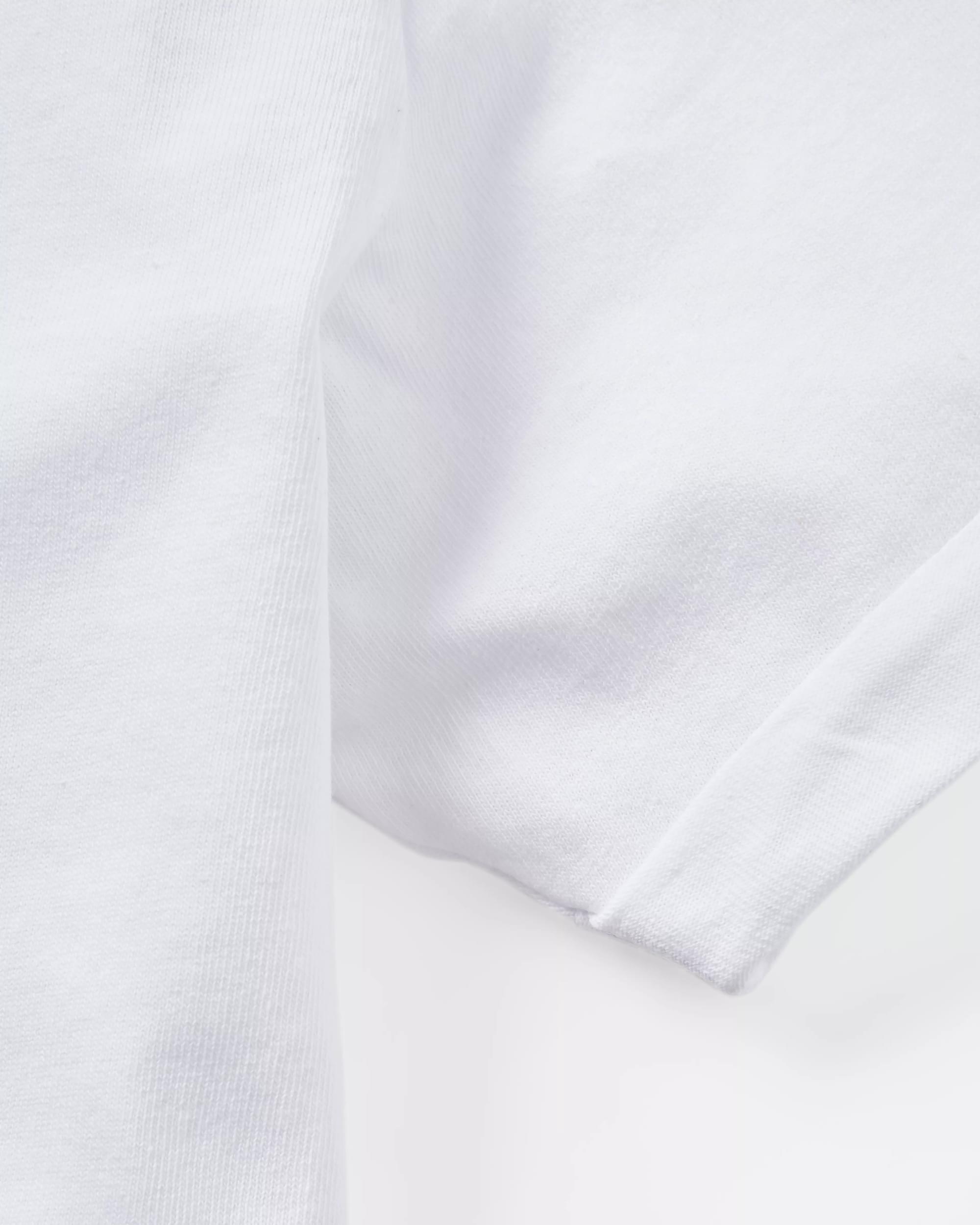 Canelazo Recycled Cotton T-Shirt - White - Flatlay