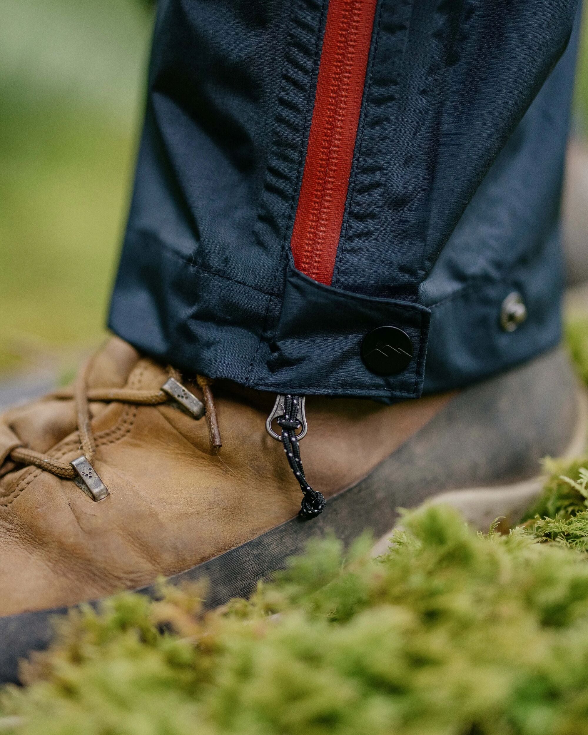 Droplet Recycled Waterproof Trouser - Deep Navy - Lifestyle