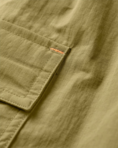Seek Out Ripstop Short - Khaki - Flatlay