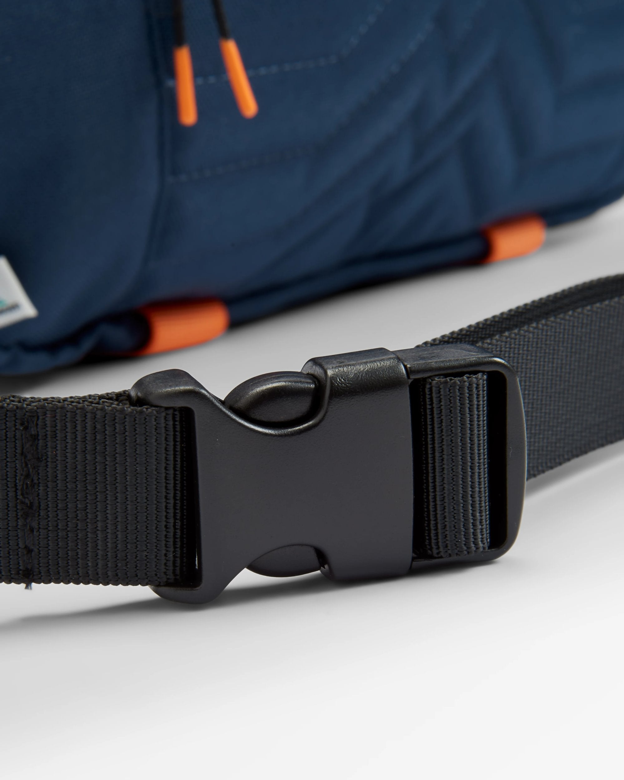 Boondocker Recycled Hip Pack - Rich Navy/Surf Spray/Moonlight Blue - Flatlay