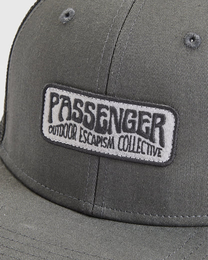 Timberline Trucker Cap - Charcoal - Flatlay