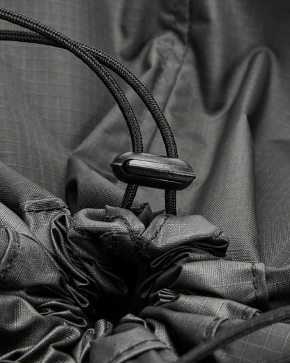 Tide Recycled Nylon Changing Bucket Bag - Black - Flatlay