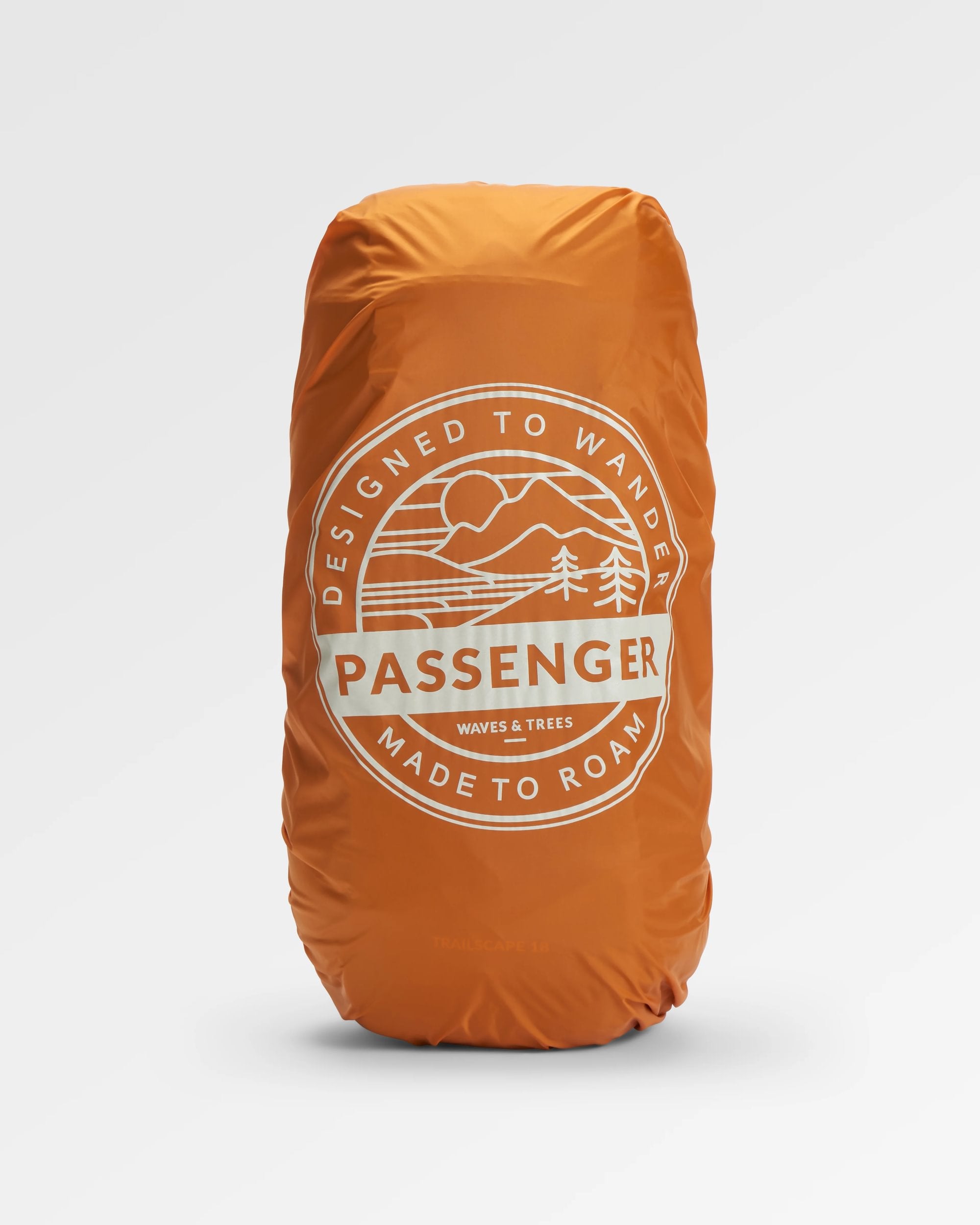 Trailscape Recycled 18L Backpack - Black - Flatlay