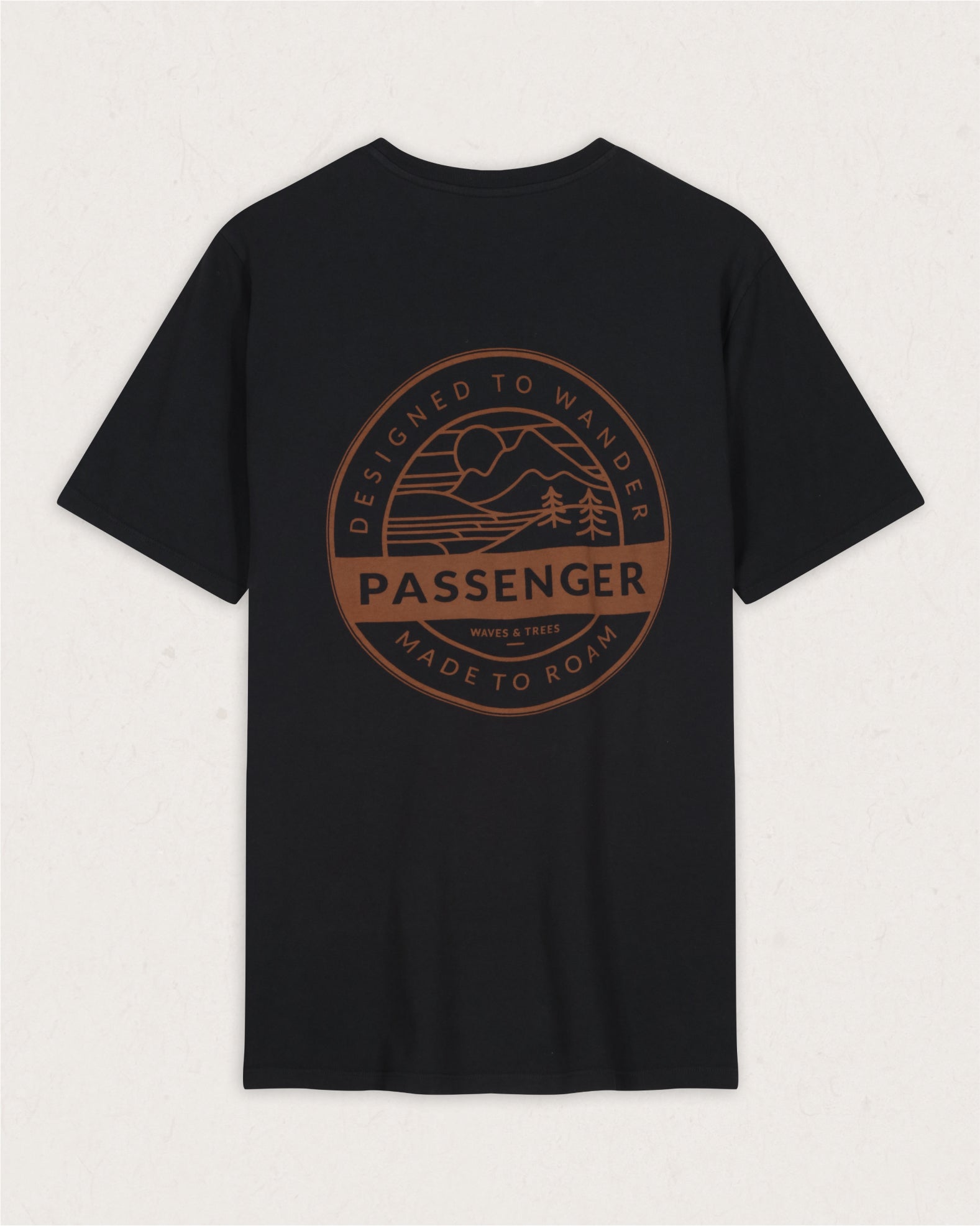 Odyssey Recycled Cotton T-Shirt - Black