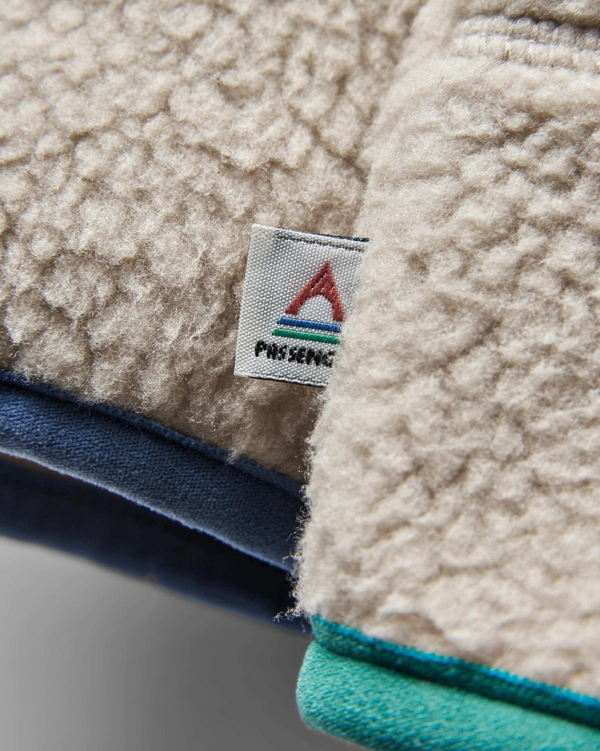 Home Sherpa Fleece - Oatmeal - Flatlay