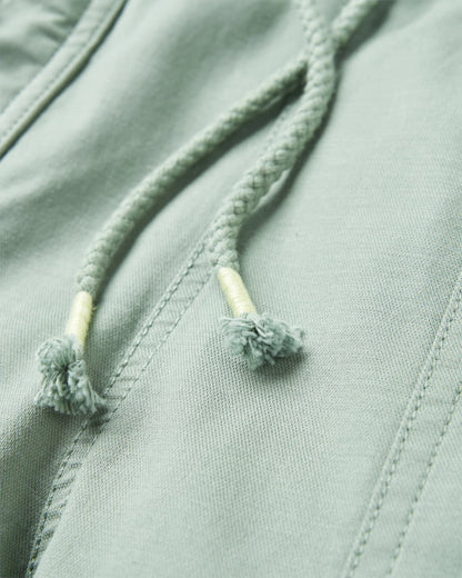 Basswood Organic Cotton Short - Pistachio - Flatlay