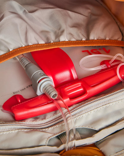 Trailscape Recycled 24L Backpack - Sunrise Orange - Flatlay