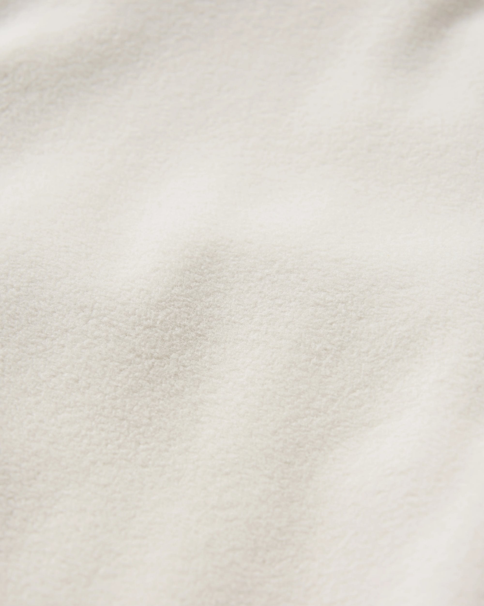 Ayla Recycled Polartec® Fleece - Vintage White - Flatlay