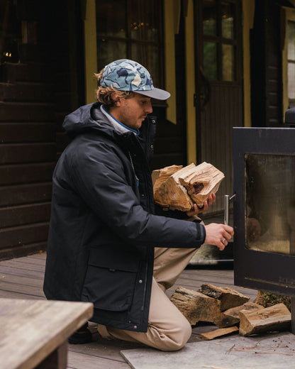 Baltic Recycled Insulated Parka - Black - Lifestyle