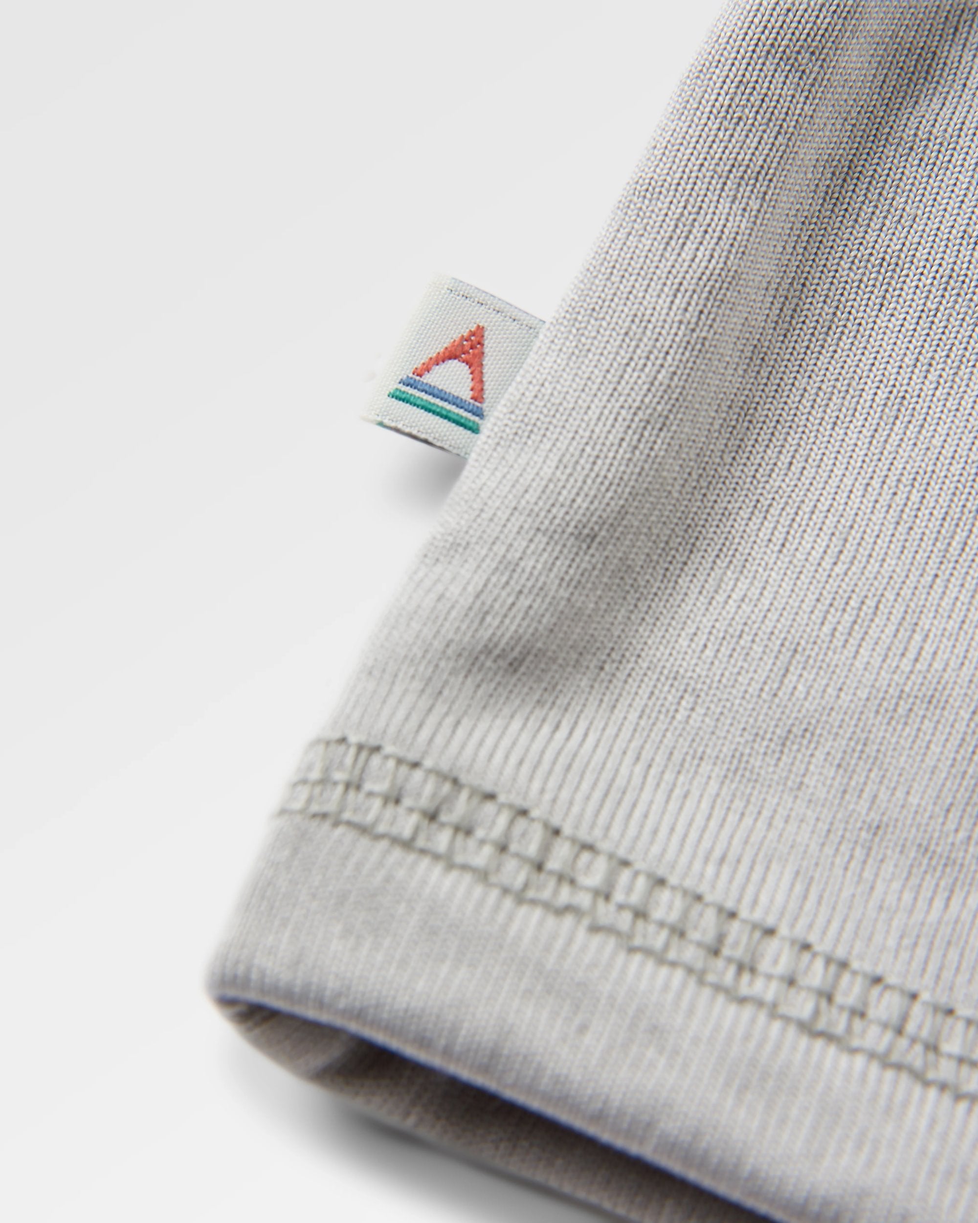 Atlantis Recycled Base Layer LS T-Shirt - Black/Grey Marl - Flatlay