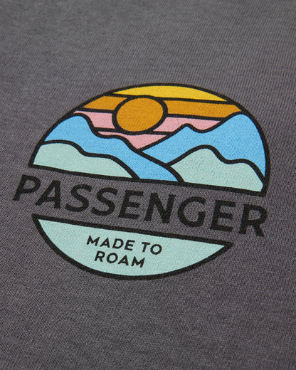 Riser LS T-Shirt - Charcoal - Flatlay