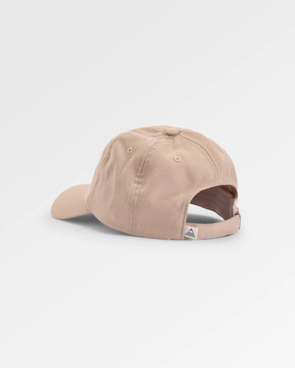 Oakash 6 Panel Cap  - Simply Taupe - Flatlay