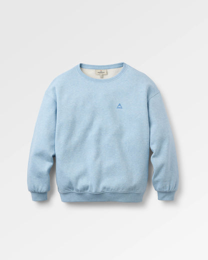 Legacy Sweatshirt - Faded Denim Marl - Flatlay