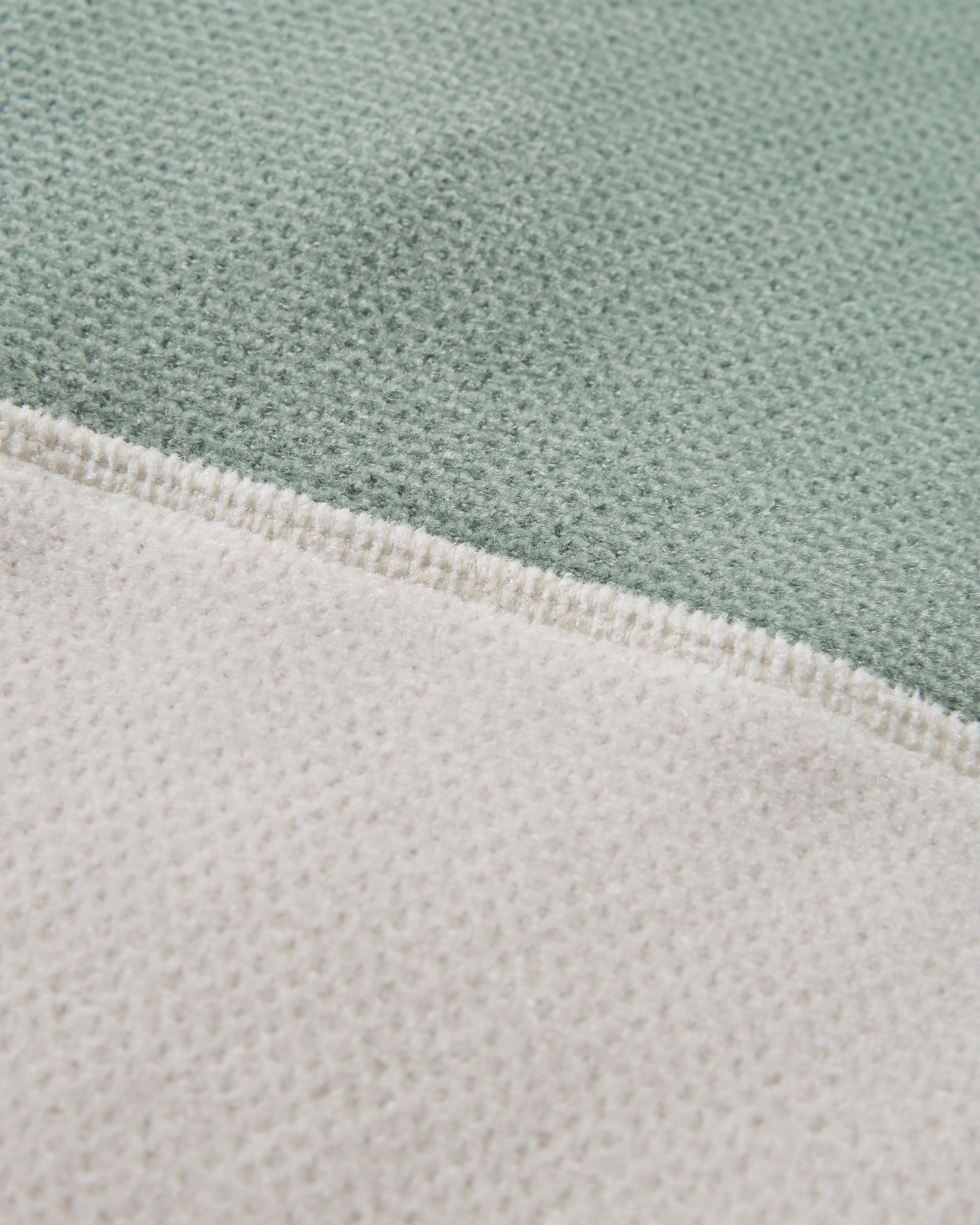 Snowdrop Recycled Polartec® Fleece - Pistachio/Birch - Flatlay