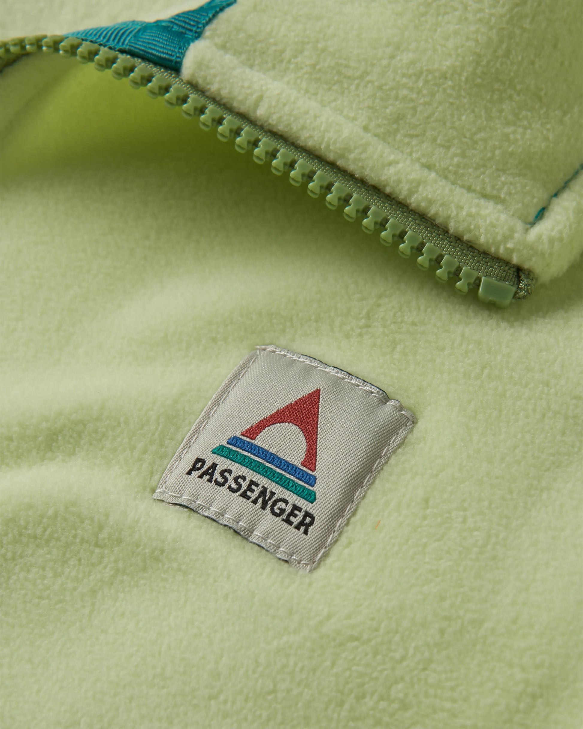 Ayla Recycled Micro Polartec® Fleece - Soft Lime Juice