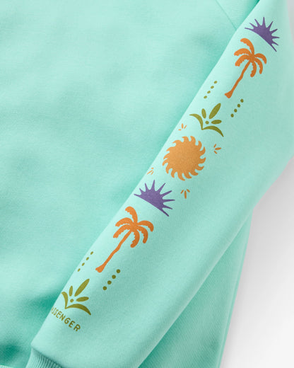 Stack Sweatshirt - Aquamarine - Flatlay